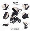 Otroški voziček RIKO XD Black Line 2v1 ali 3v1