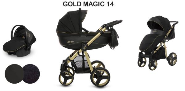 OTROŠKI VOZIČEK MOMMY Gold Magic 2v1, 3v1 ali 4v1