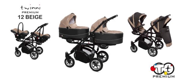 OTROŠKI VOZIČEK ZA DVOJČKA ALI LETO ZA LETOM BABYACTIVE
