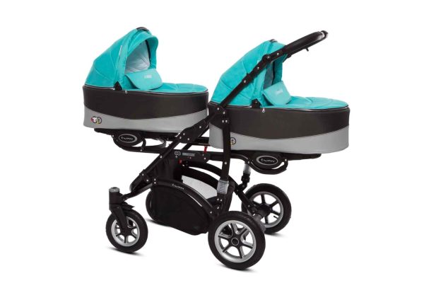 twinni_111 OTROŠKI VOZIČEK ZA DVOJČKA ALI LETO ZA LETOM BABYACTIVE