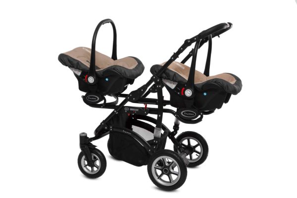 OTROŠKI VOZIČEK ZA DVOJČKA ALI LETO ZA LETOM BABYACTIVE