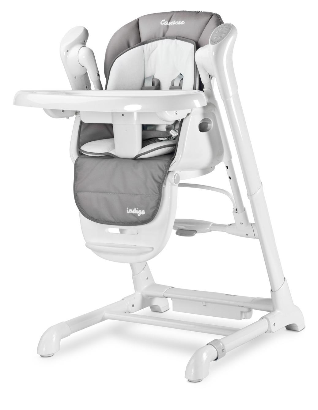 Stolček za hranjenje + gugalnik INDIGO