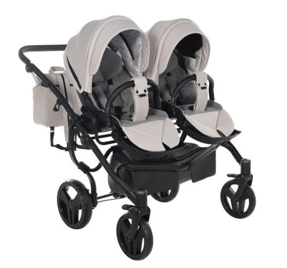 Otroški voziček za dvojčke ali leto za letom JUNAMA Basic