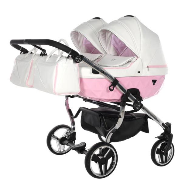 Otroški voziček za dvojčke ali leto za letom JUNAMA Candy