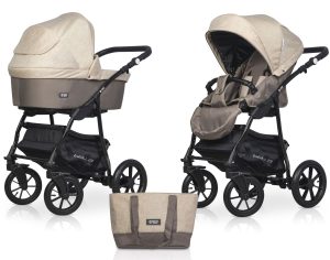 wozek-dzieciecy-riko-basic-bella-06-sand Otroški voziček RIKO Basic BELLA