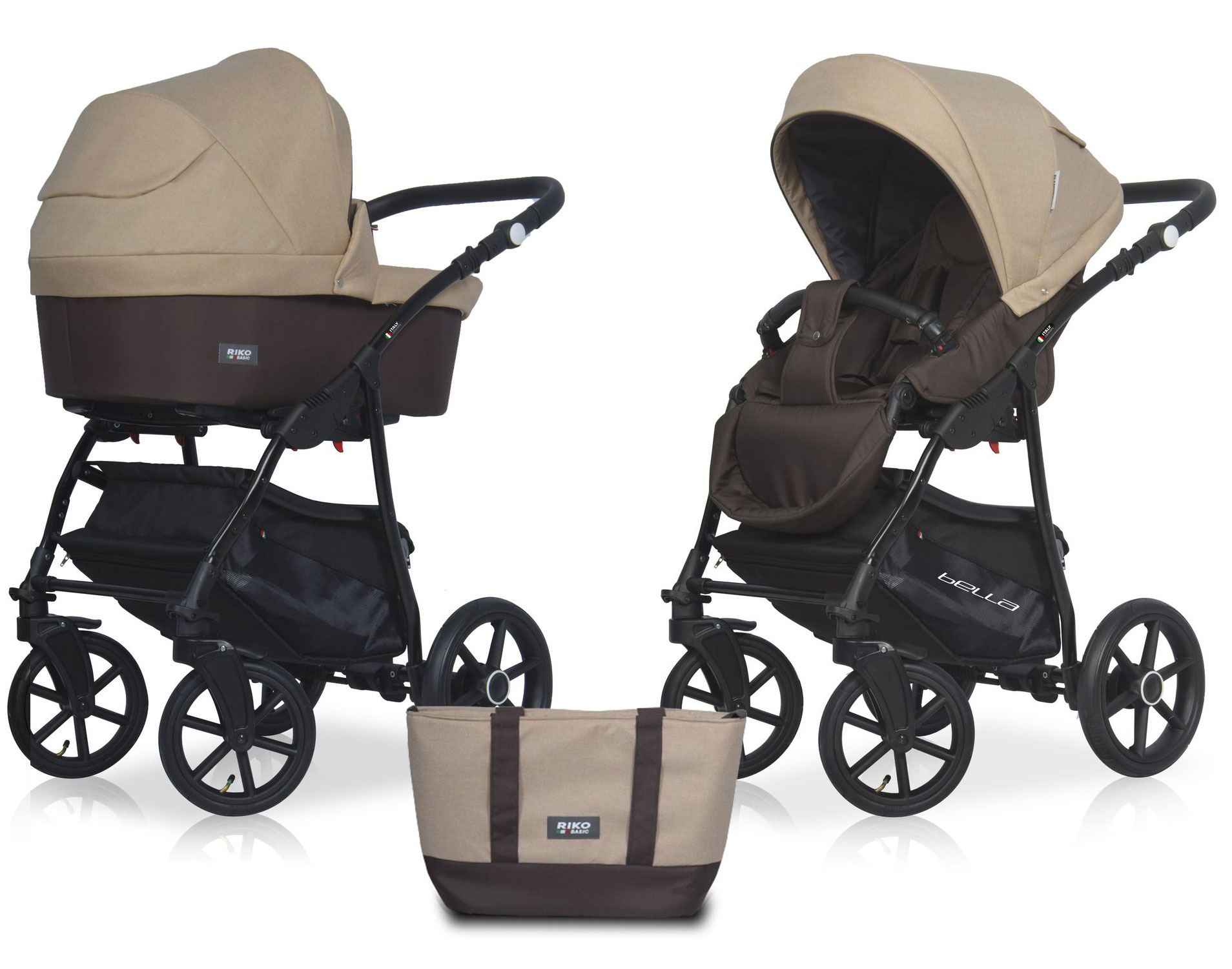 Otroški voziček RIKO Basic BELLA