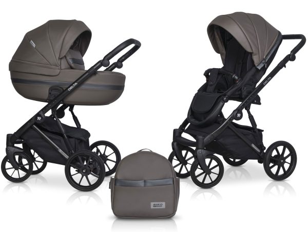 wozek-dzieciecy-riko-basic-delta-ecco-12-mocca Otroški voziček RIKO Basic DELTA Ecco