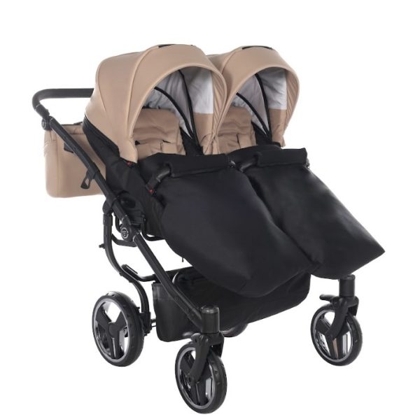 Otroški voziček za dvojčke ali leto za letom JUNAMA DUO V3