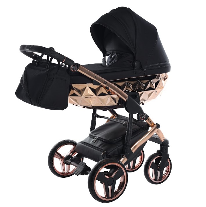 Otroški voziček JUNAMA FLUO V3 Gloss