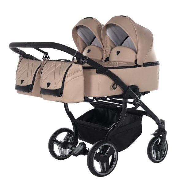 Otroški voziček za dvojčke ali leto za letom JUNAMA DUO V3